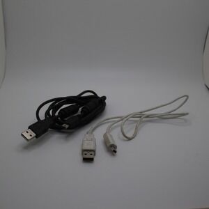 USB Cables Lot Mini A B Data Sync Charger Cord‎ Wire Universal Black White